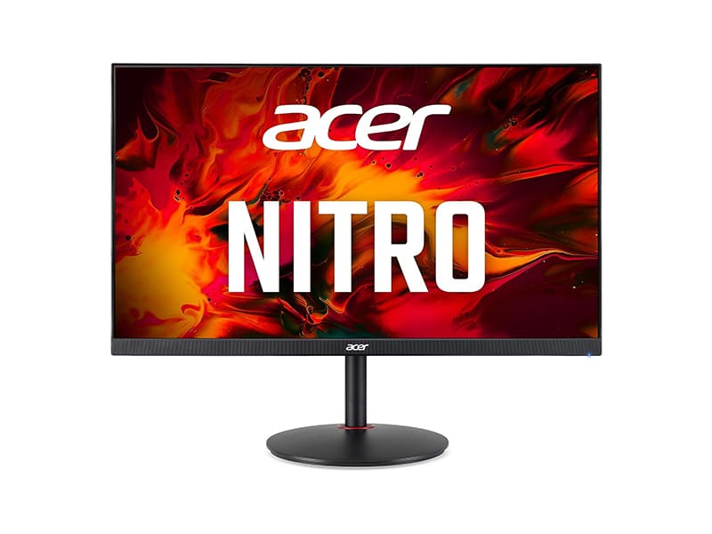 Acer Nitro 27" WQHD 2560 x 1440 PC Gaming IPS Monitor | AMD FreeSync Premium | Up to 180Hz Refresh | Up to 0.5ms | DCI-P3 95% | 1 x Display Port 1.2 & 2 x HDMI 2.0 | XV271U M3bmiiprx